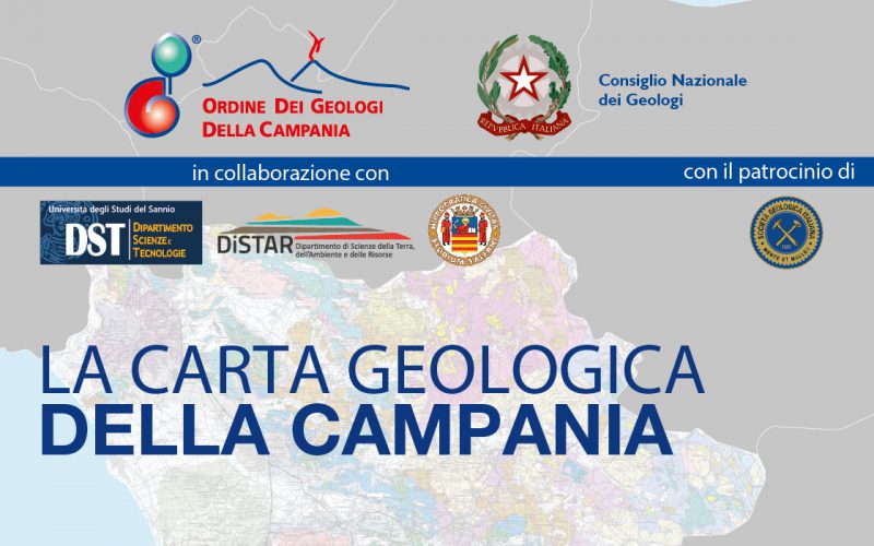 La carta geologica della Campania