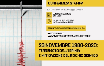 23 novembre 1980-2020: Terremoto dell'Irpinia e mitigazione del rischio sismico