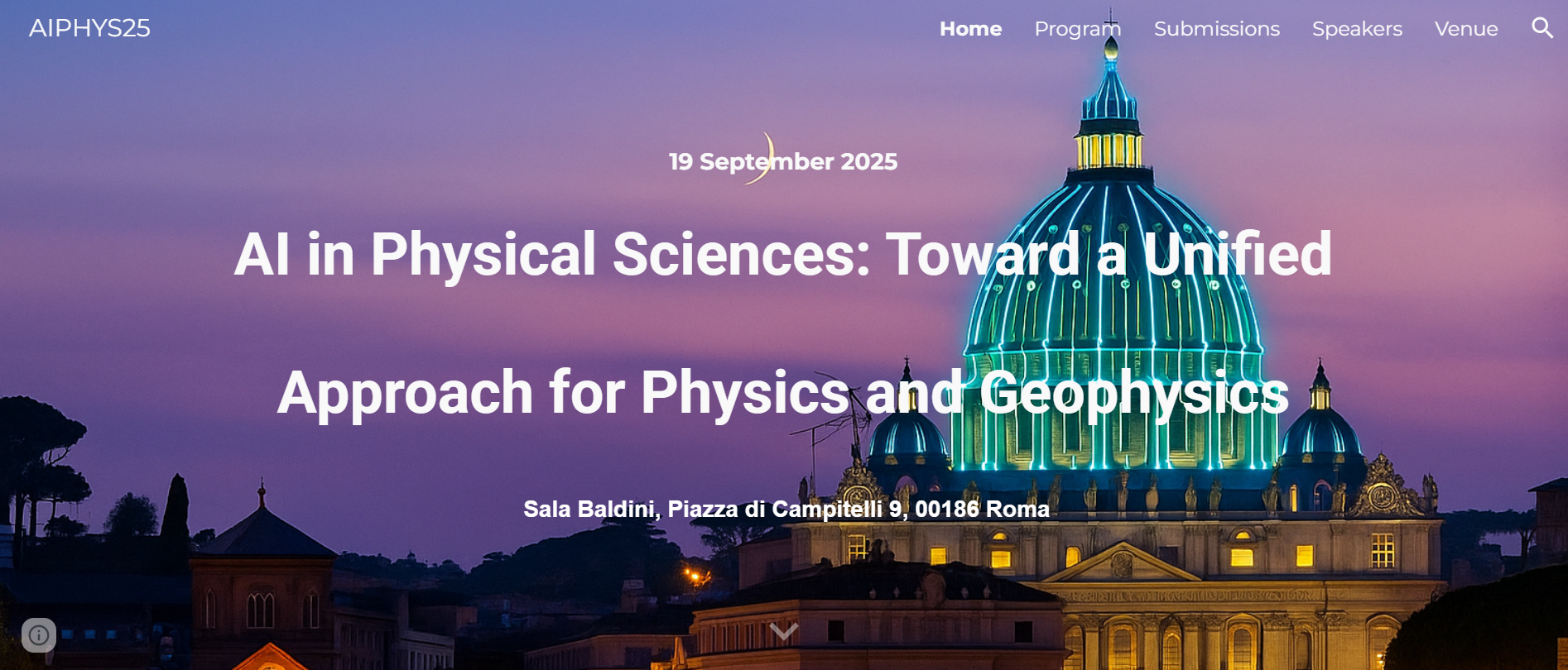 Workshop &mdash; Artificial Intelligence for Geosciences and Physics