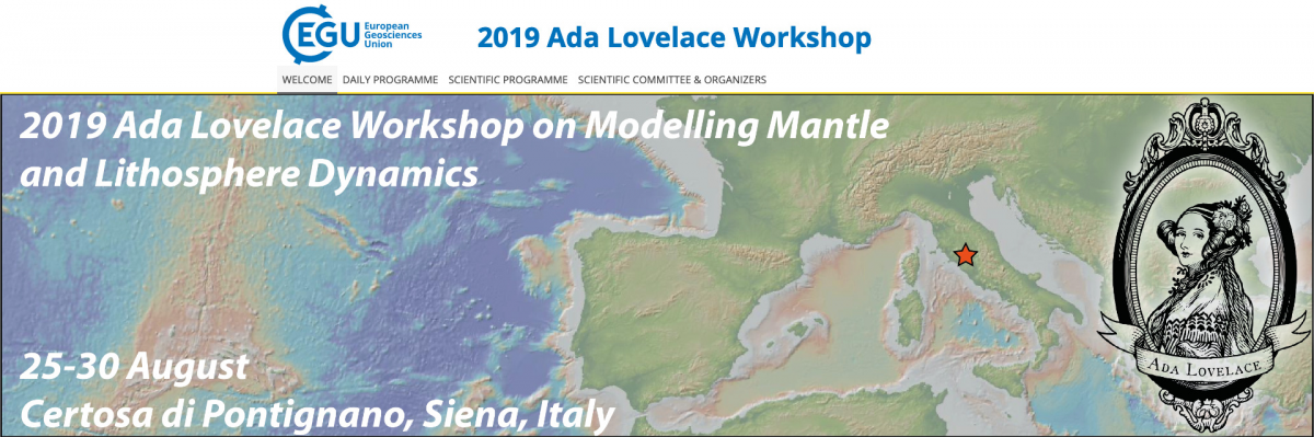 2019 Ada Lovelace Workshop on Numerical Modelling of Mantle and Lithosphere Dynamics