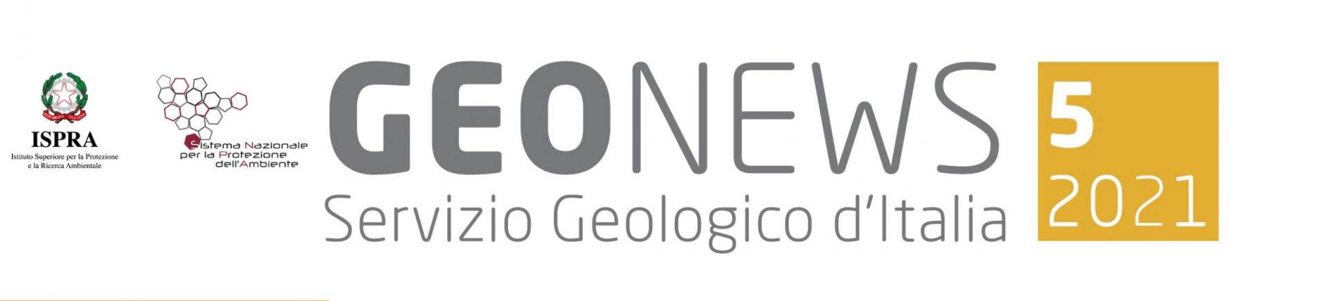 &Egrave; online il numero 5 del 2021 di Geonews, la newsletter del Servizio Geologico d'Italia