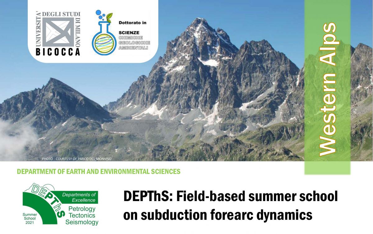 Avviso Summer School - 'DEPThS: Field-based summer school on subduction forearc dynamics'