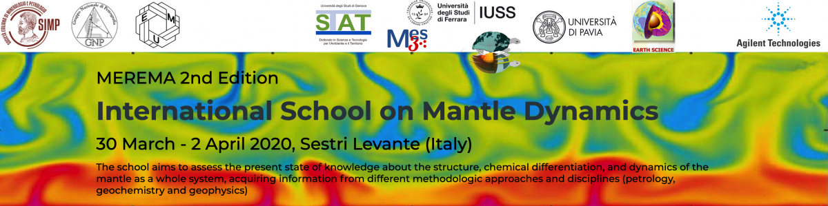 MEREMA (2nd Edition) - International School on Mantle Dynamics, 30 March- 2 April 2020