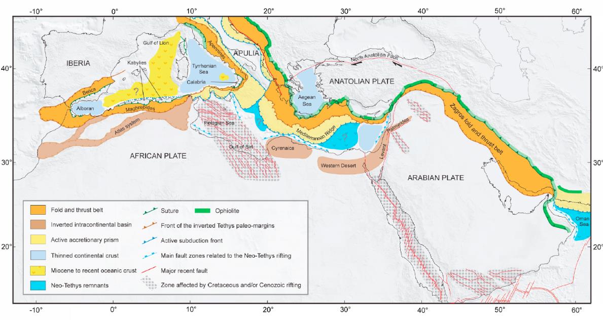 Short Course on Geology of Southern Tethys