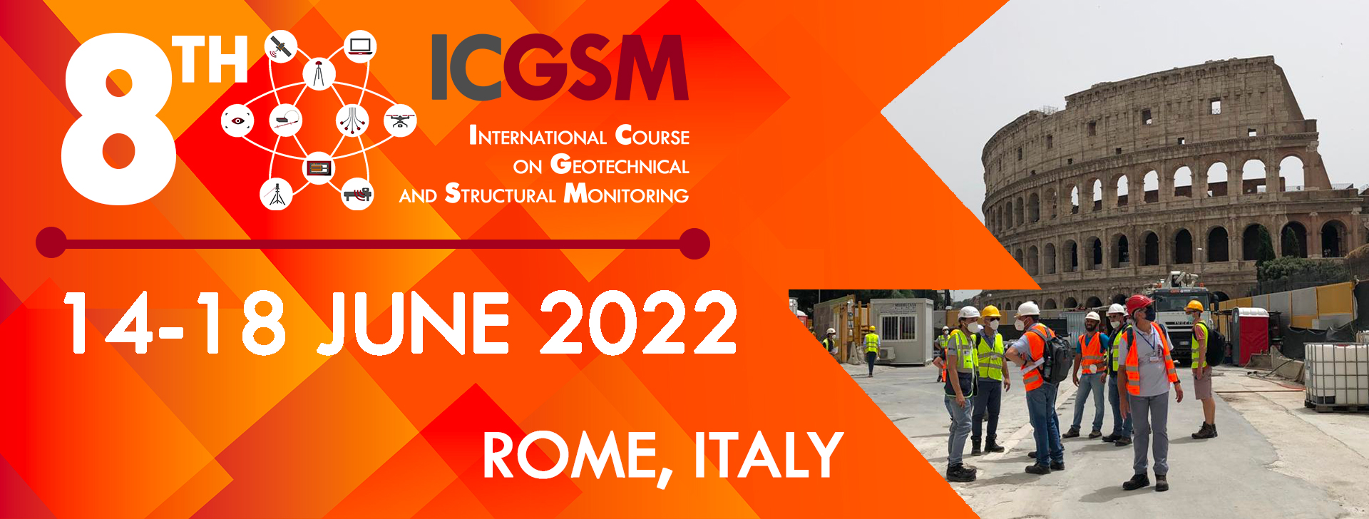 8th International Course on Geotechnical and Structural Monitoring
