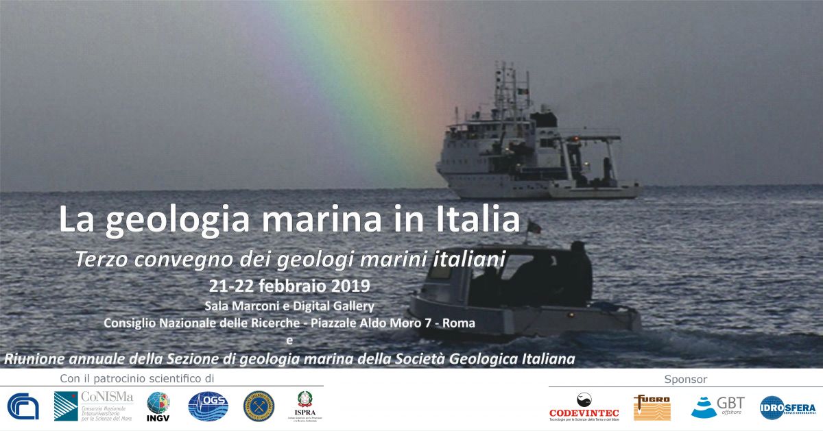 Terzo convegno dei geologi marini italiani - Programma degli interventi e diretta streaming della tavola rotonda