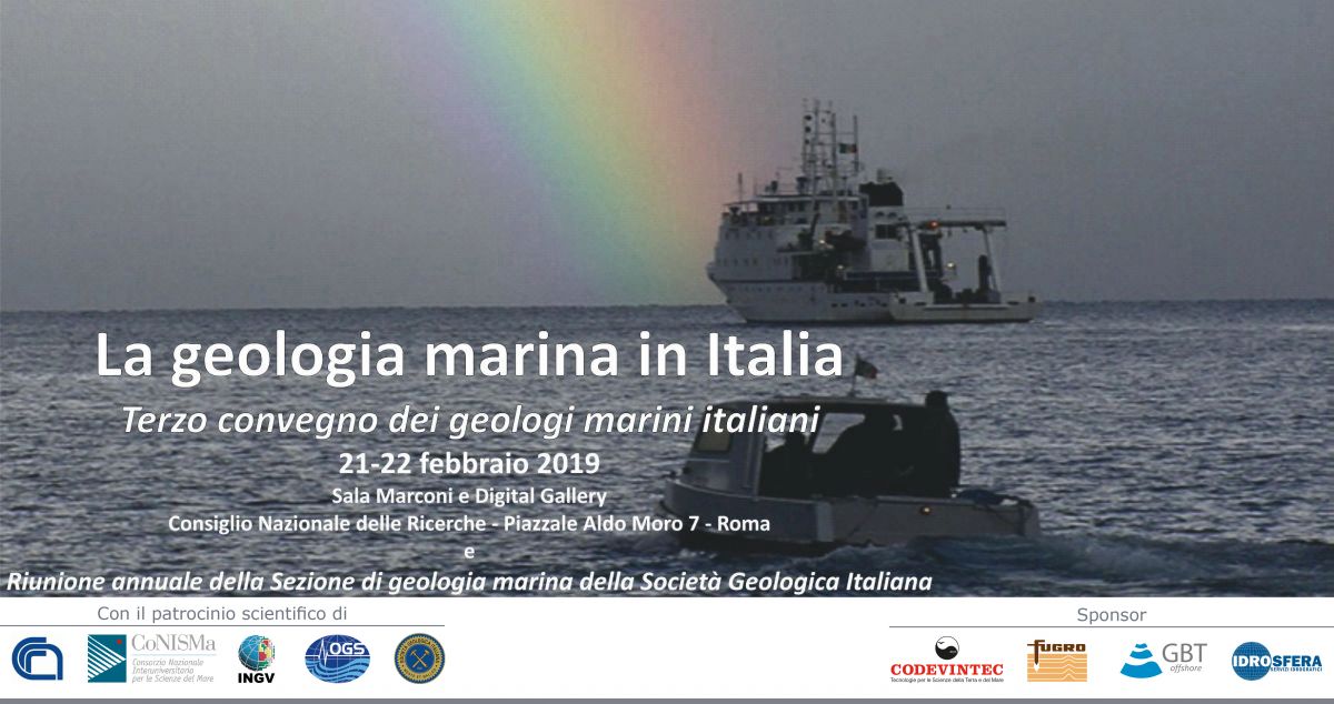 Terzo convegno dei geologi marini italiani, 21-22 febbraio 2019, Roma