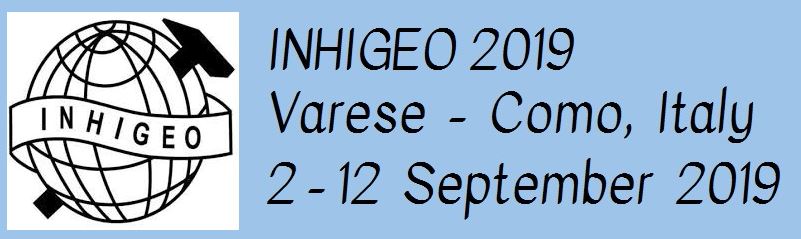 INHIGEO 2019 Call for Abstracts - extended deadline 1 March 2019