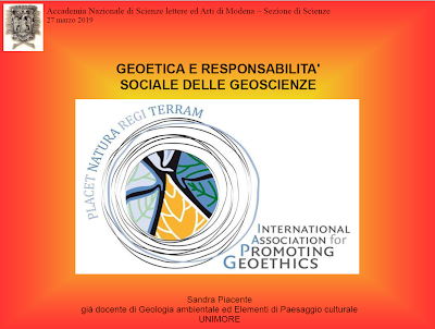 Geoetica e Responsabilit&agrave; Sociale delle Geoscienze