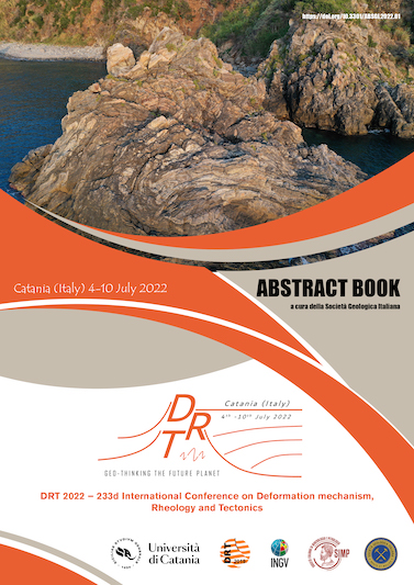 DRT 2022 &ndash; 23rd International Conference on Deformation mechanism, Rheology and Tectonics