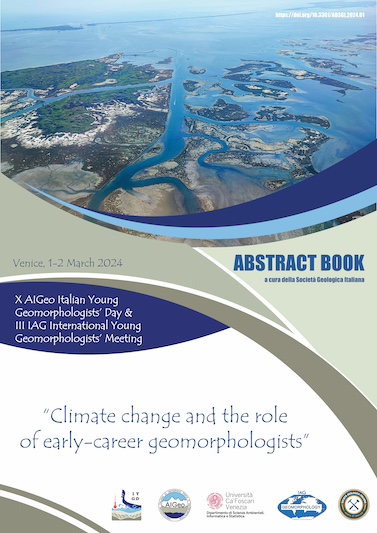 X AIGeo Italian Young Geomorphologists' Day & III IAG International Young Geomorphologists' Meeting - 'Climate change and the role of early-career geomorphologists'