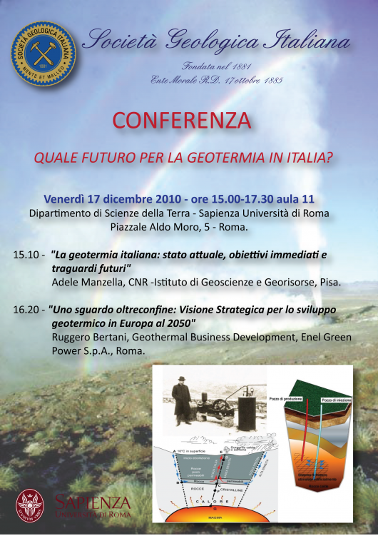 Quale futuro per la Geotermia in Italia? - Scaricabili i PDF delle presentazioni