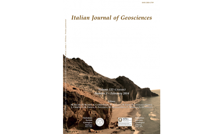 Italian Journal of Geosciences Vol. 133 n. 1 - February 2013